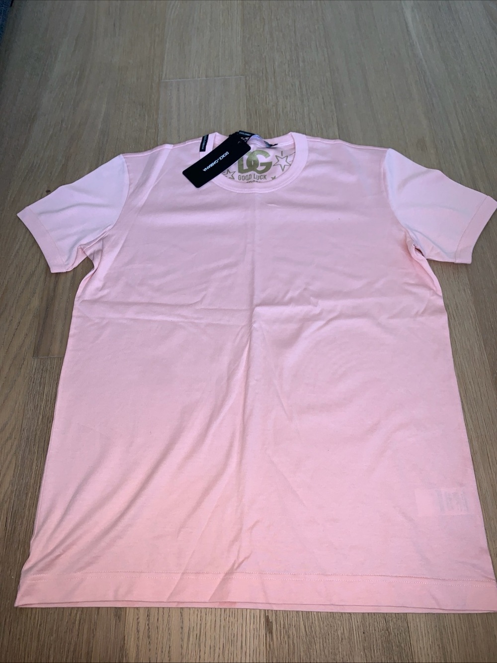 Dolce & Gabbana Light Pink Crewneck T-Shirt